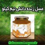 عسل دانش نیم کیلویی (عسل زنده)